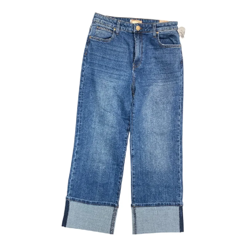 Jeans Wide Leg By Kut In Blue Denim, Size:4 Tough Men's Military