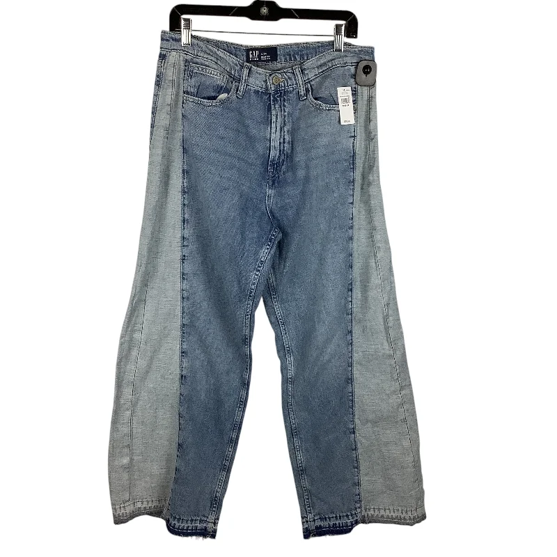 Jeans Wide Leg By Gap  Size: 12 Athletic Men's High