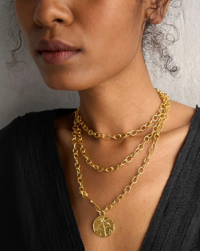 Coco Link Necklace Traditional Men's Country