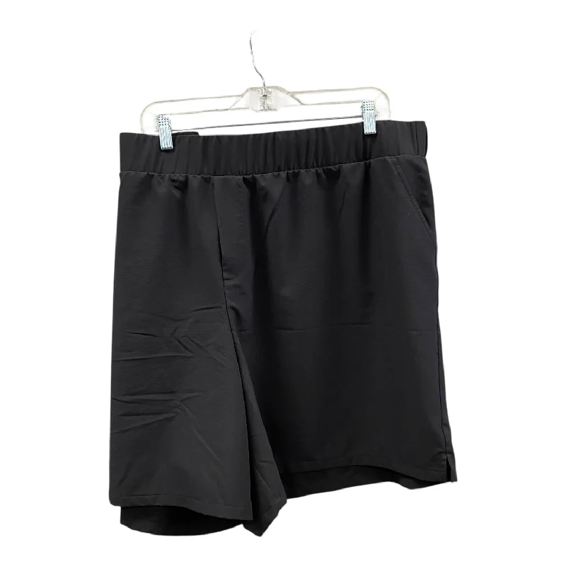 Athletic Shorts By Tek Gear In Black, Size:4X Bold Men's Statement
