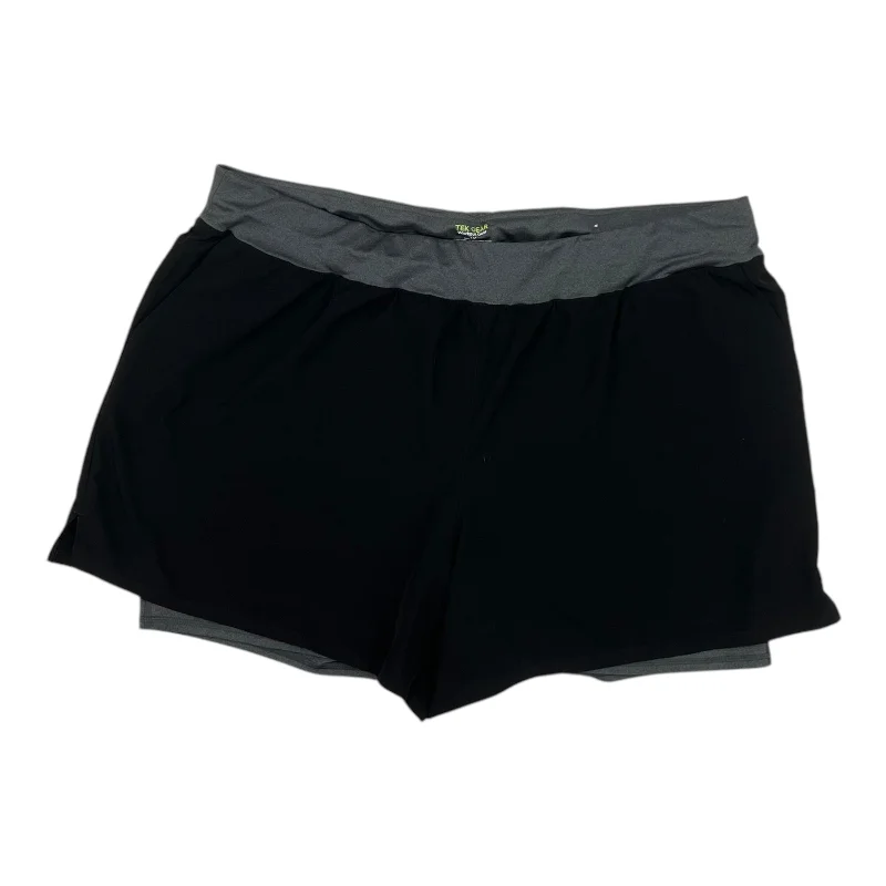 Athletic Shorts By Tek Gear In Black, Size:2X Elegant Men's Formal 