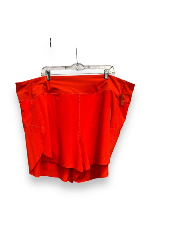 Athletic Shorts By Athleta In Orange, Size: 3x Confident Men's Power
