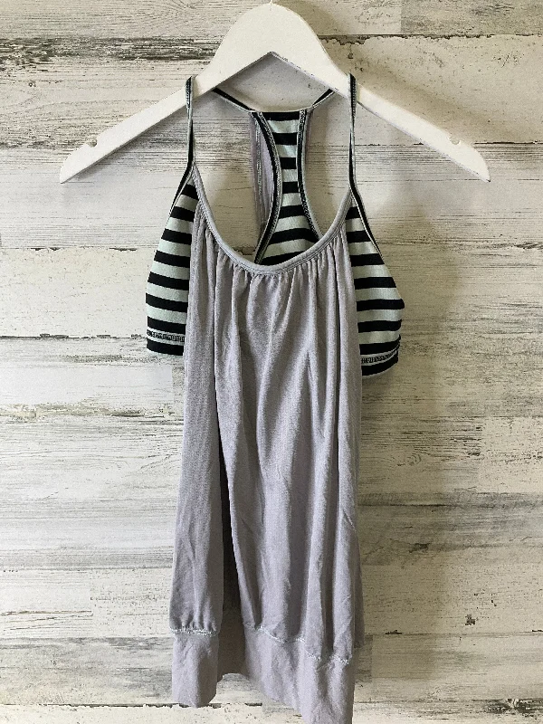 Athletic Tank Top By Lululemon In Grey, Size: 8 Modern Men's Tech