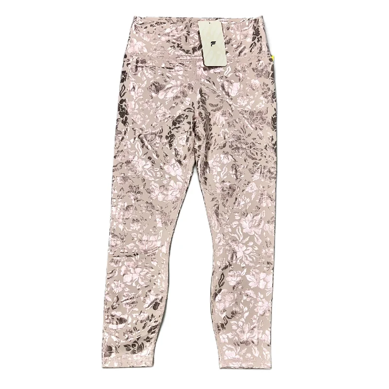 Athletic Leggings By Fabletics In Pink, Size: M Sleek Men's Contemporary 