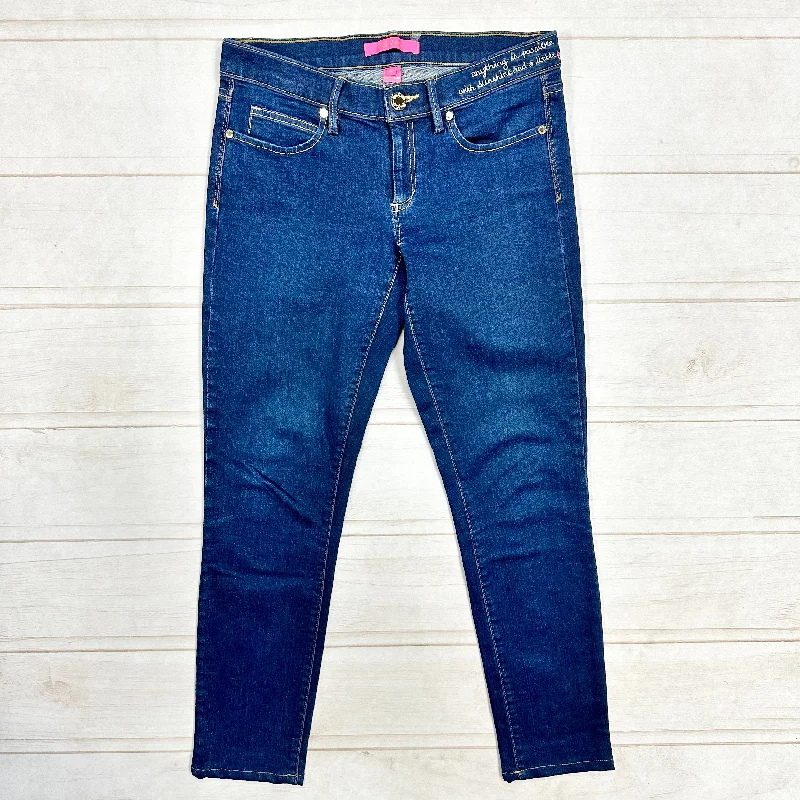 Jeans Designer By Lilly Pulitzer  Size: 4 Monochromatic Office Style