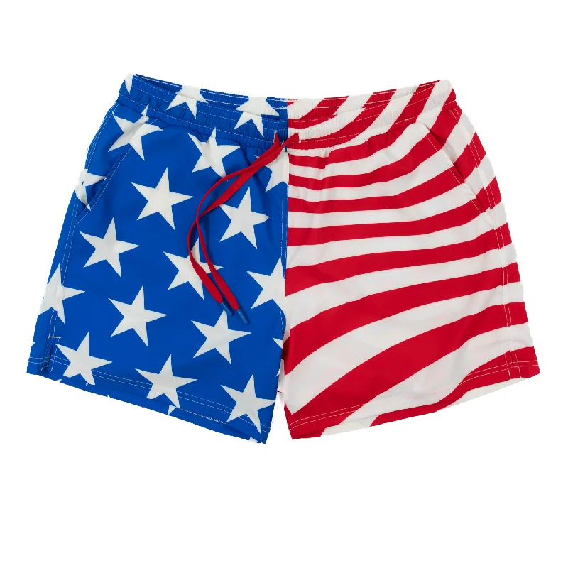 Swim Trunks - Old Glory Confident Men's Power