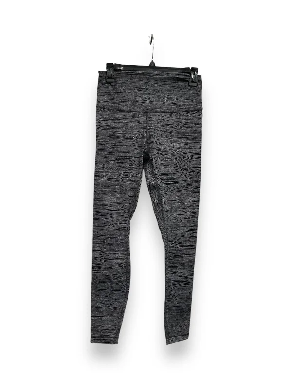 Athletic Leggings By Lululemon In Striped Pattern, Size: M Masculine Men's Thick