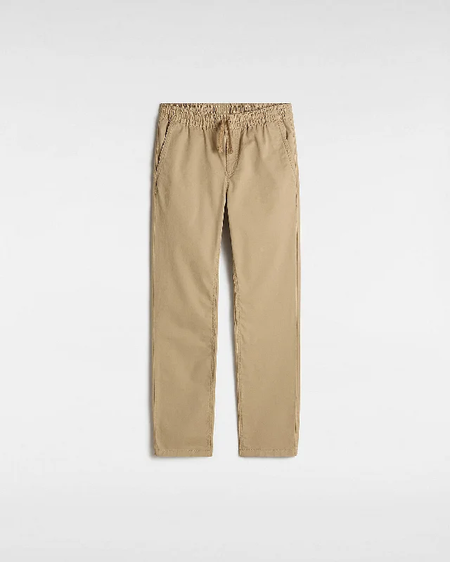 Vans Kids Range Elastic Waist Trousers (8-14 Years) - Khaki