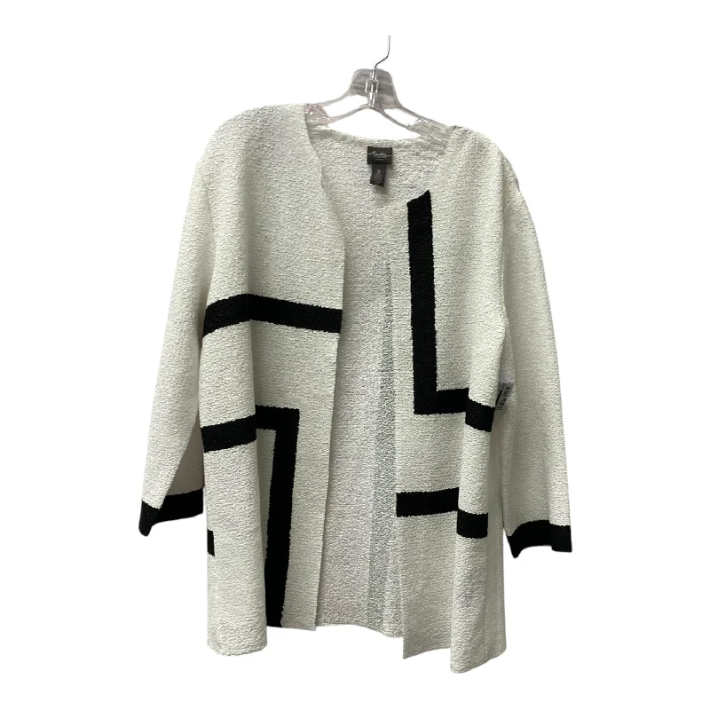 CARDIGAN by CHICOS In WHITE, Size: XL Sophisticated Men's French