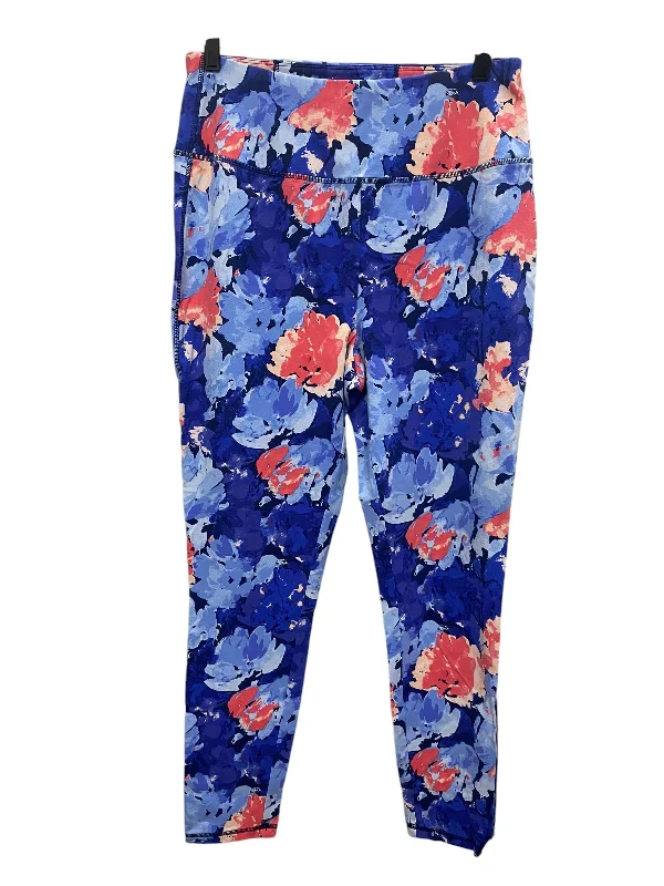 Athletic Leggings By Talbots In Floral Print, Size: L Cool Men's Skate