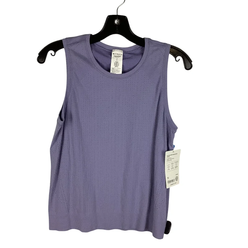 Athletic Tank Top By Athleta In Purple, Size: S Cozy Men's Winter