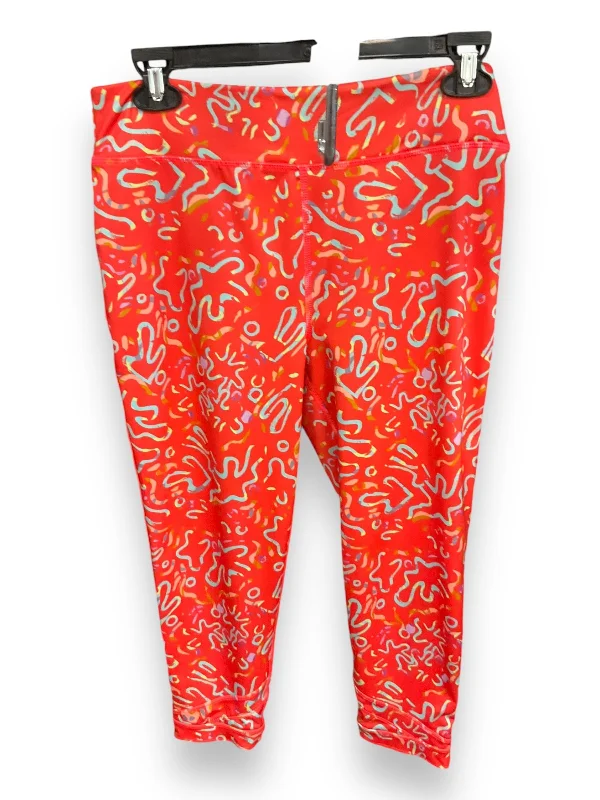 Athletic Leggings By Tek Gear In Multi-colored, Size: Xxl Stylish Men's Neon