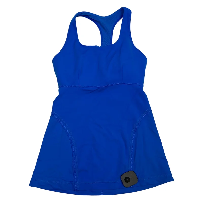 Athletic Tank Top By Lululemon In Blue, Size: M Laid