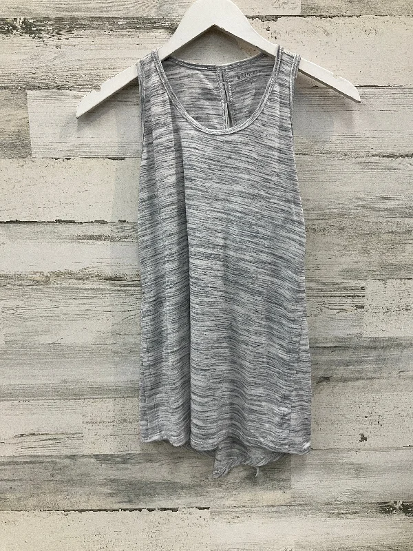 Athletic Tank Top By Athleta In Grey, Size: S Relaxed Men's Beach