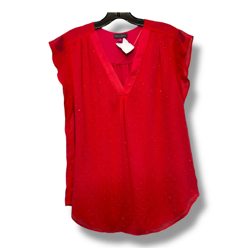 Top Sleeveless By Vince Camuto In Orange, Size: M Rugged Men's Outdoor 