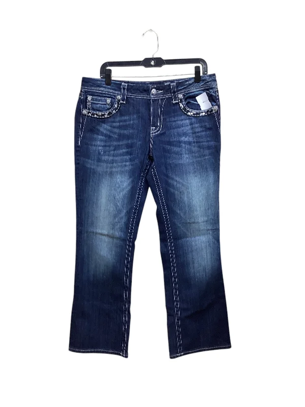 Jeans Wide Leg By Miss Me  Size: 12 Lumberjack