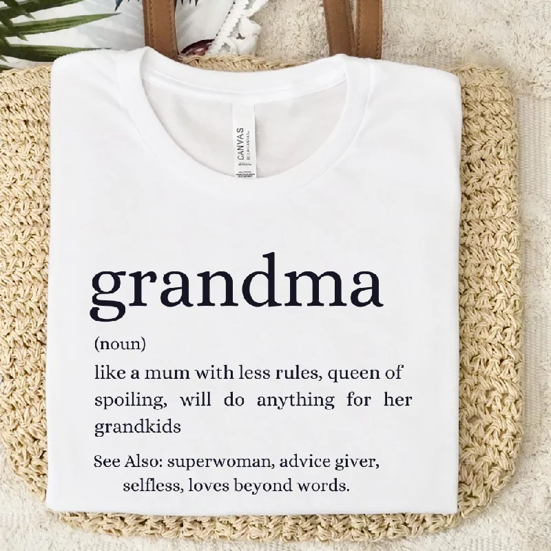 Modern GRANDMA Definition T-Shirt