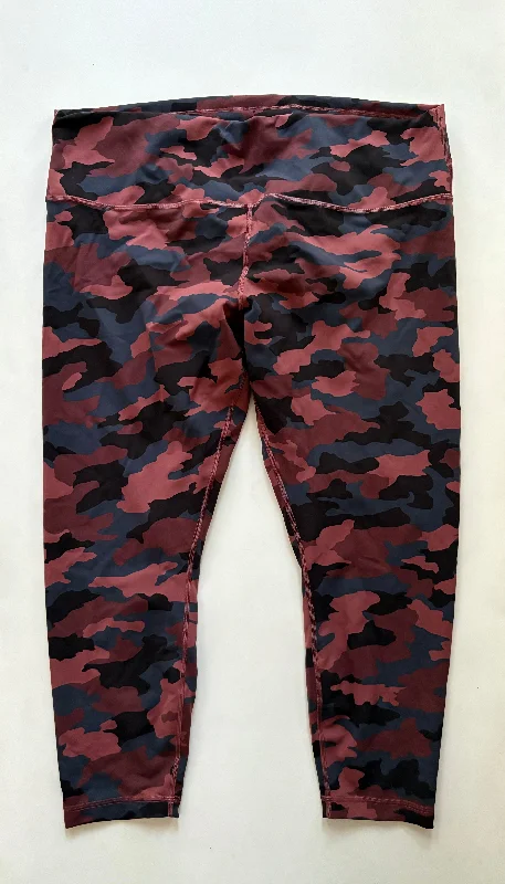 Athletic Leggings By Lululemon, Size: 1x Edgy Men's Punk