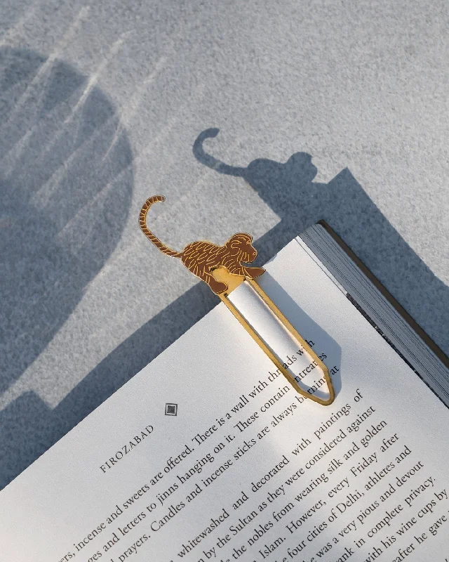 Safari Monkey Bookmark Masculine Men's 