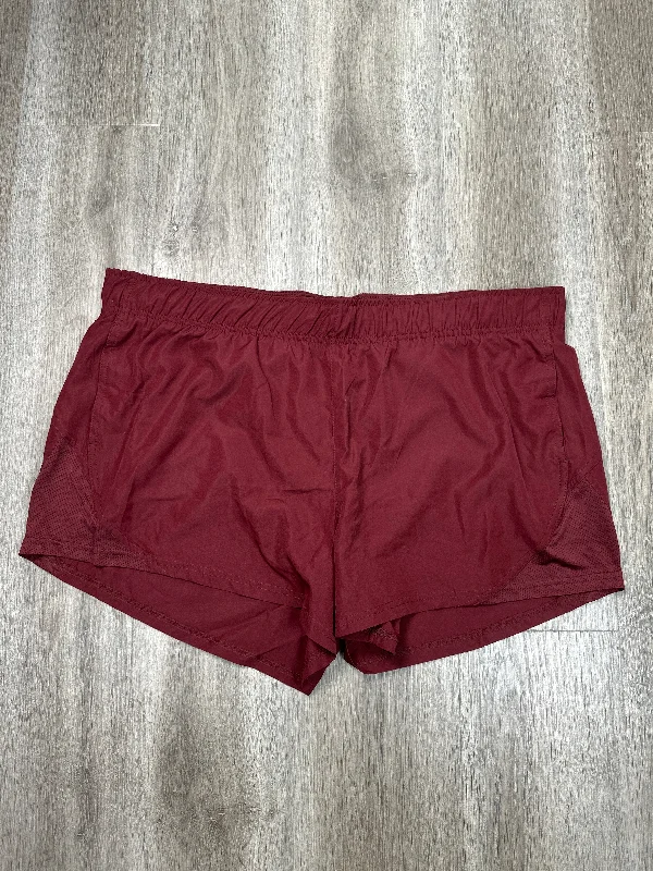 Athletic Shorts By Athletic Works In Red, Size: 3x Elegant Men's Cashmere