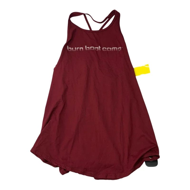 Athletic Tank Top By Clothes Mentor In Red, Size: M Unique Men's Upcycled