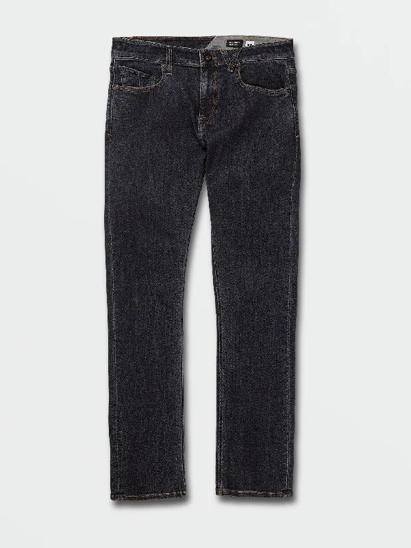 2 X Vorta Tapered Fit Jeans - Dirty Vintage Indigo Artistic Men's Hand