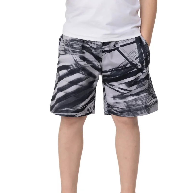Boy's Tennis Shorts In Action Practical Men's Multi