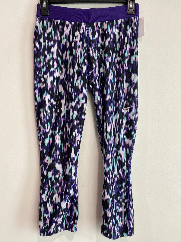 Athletic Leggings By Nike In Purple, Size: S Refined Men's Velvet