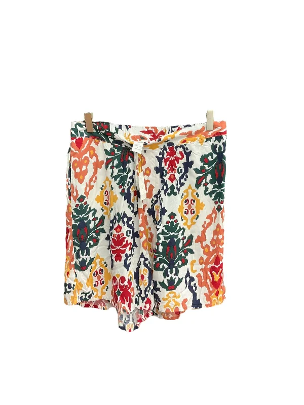Multi-colored Shorts Ashley Stewart, Size 1x Sleek Men's Contemporary 