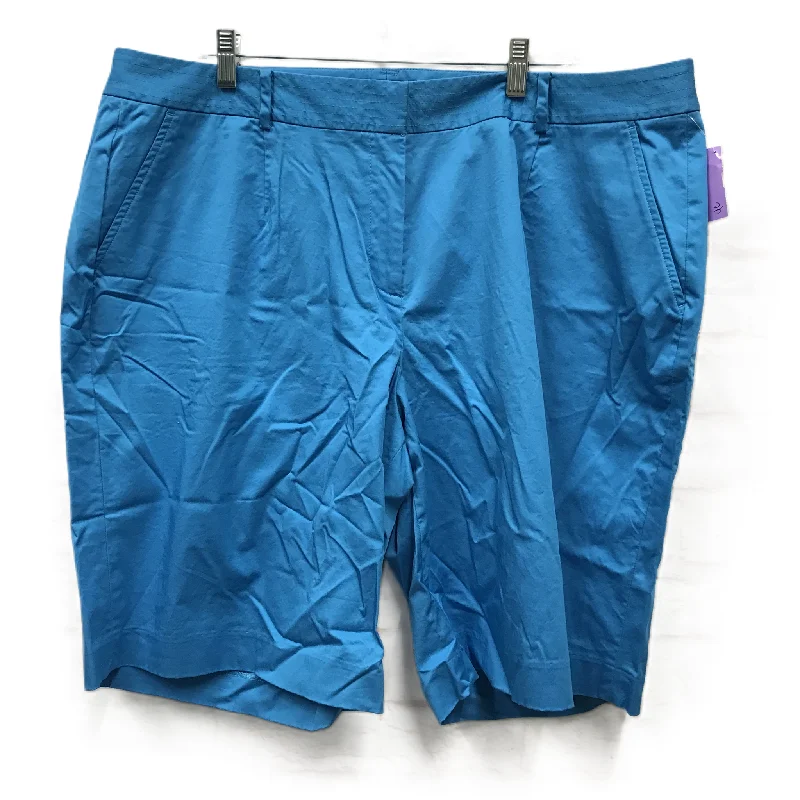 Blue Shorts By Talbots, Size: 18w Beach