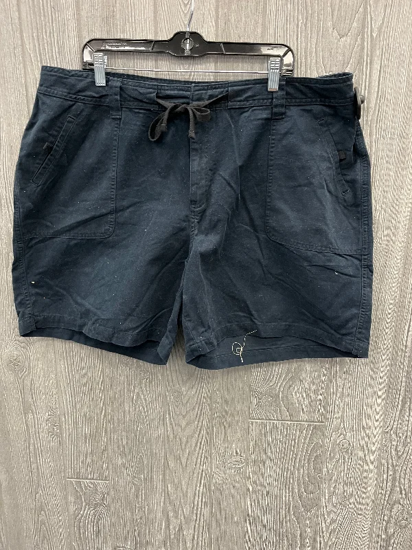 Shorts By St Johns Bay In Black, Size: 20w Preppy Men's College