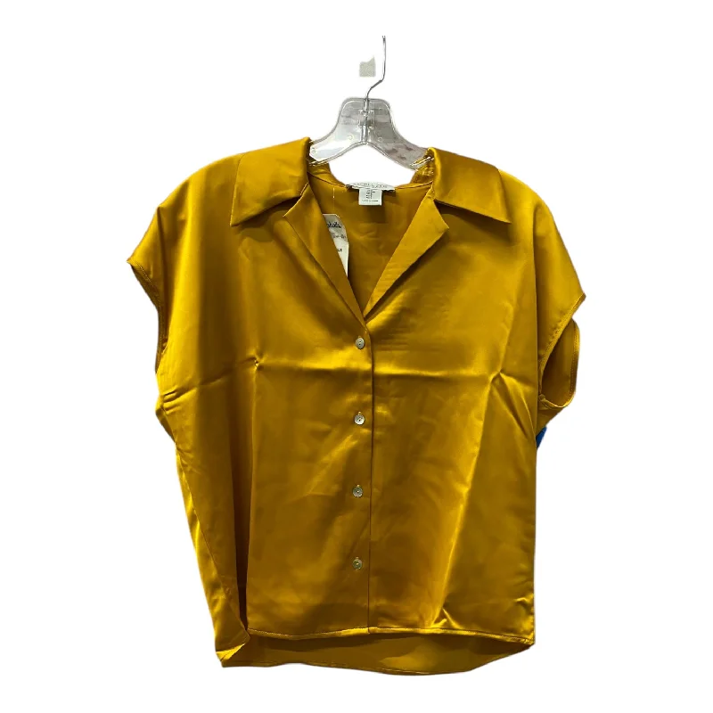 Top Sleeveless By Rachel Zoe In Yellow, Size:S Dynamic Men's High