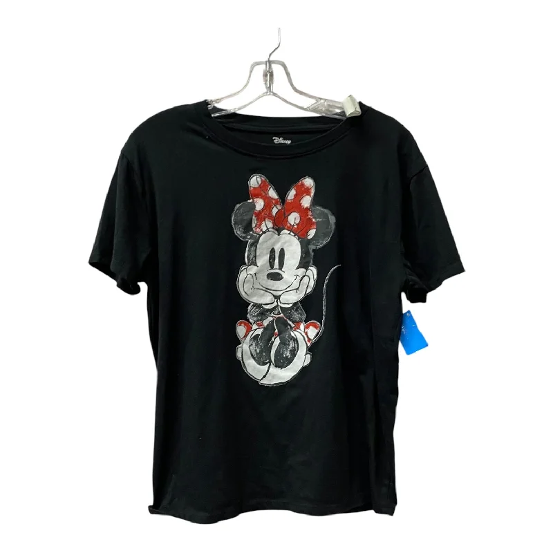 Top Ss By Disney Store In Black, Size:L Refined Men's Velvet