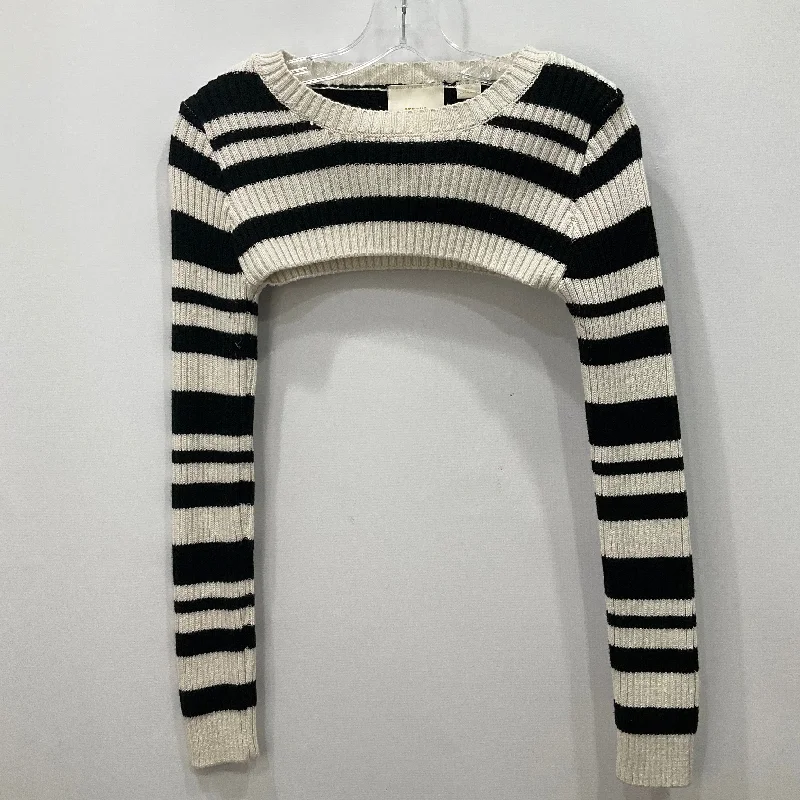 Sweater By Maeve In Striped Pattern, Size: Xs Sharp Men's Italian