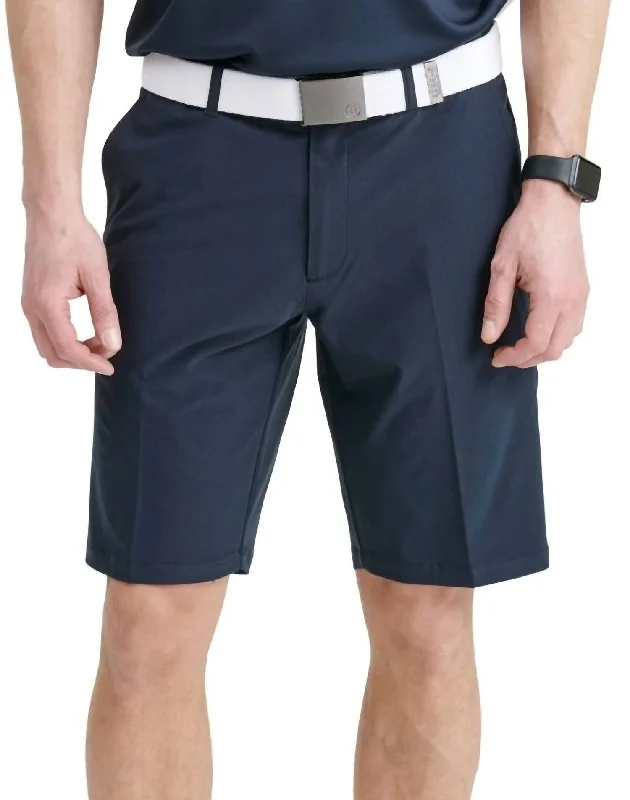 Men Mellion 4 Ways Stretch Shorts In Navy Confident Men's Power