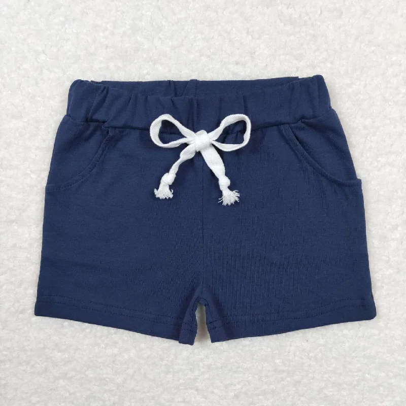 SS0136  Blue   Boys Shorts Pants