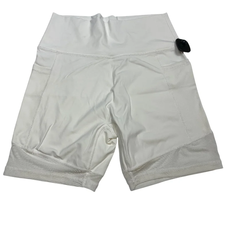 Athletic Shorts By Aerie In Cream, Size: Xl Cool Men's Distressed