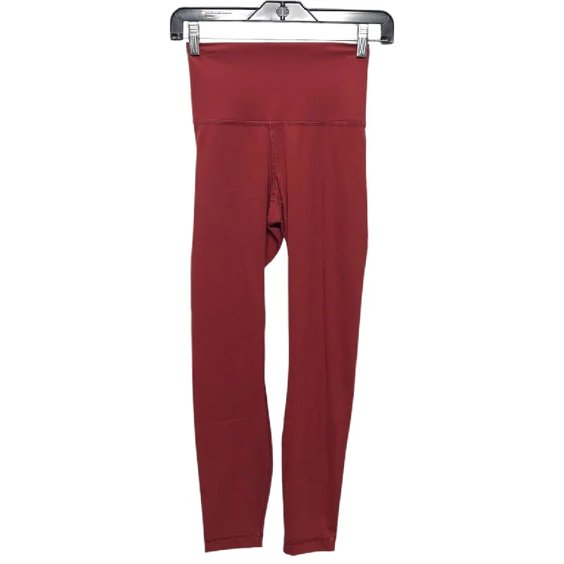 Athletic Leggings By Yogalicious In Brown & Red, Size: S Luxurious Men's High