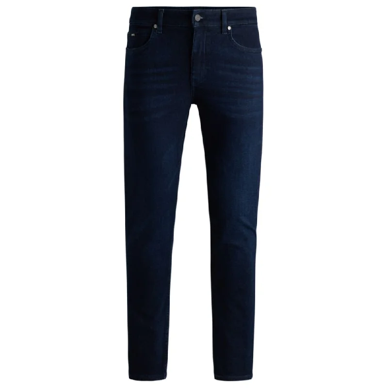 Delaware Slim-fit jeans in dark-blue super-soft denim Bohemian Men's Free