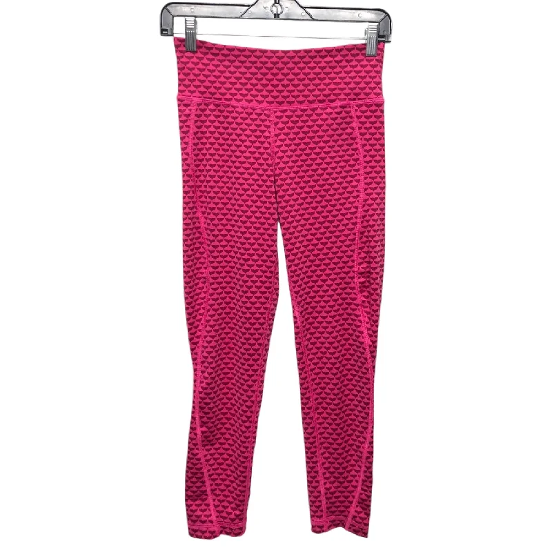 Athletic Leggings By Vineyard Vines In Pink, Size: Xs Vacation