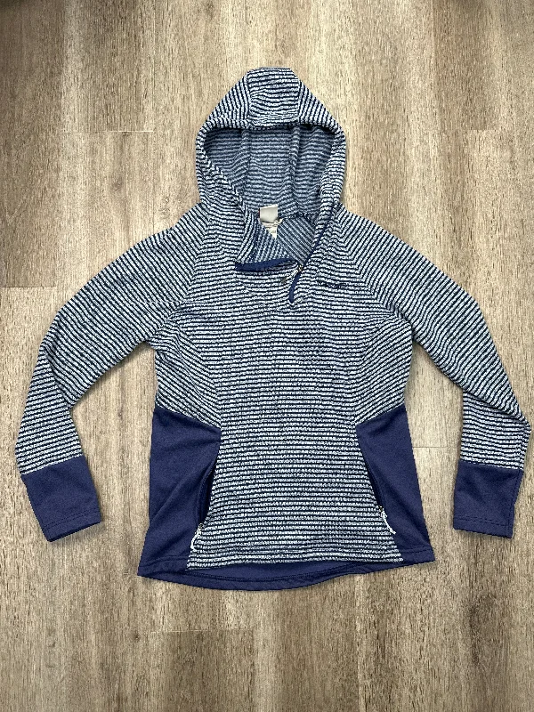 Athletic Sweatshirt Hoodie By Avalanche In Blue, Size: L