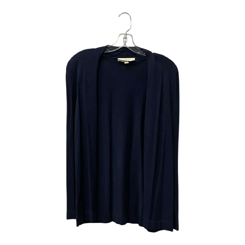 Sweater Cardigan By Loft In Navy, Size:Xs Sophisticated Men's 