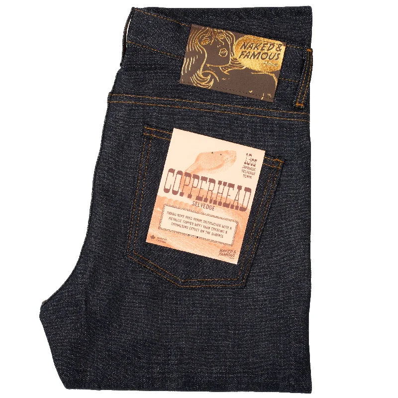 Super Guy - Copperhead Selvedge Elegant Men's Cashmere