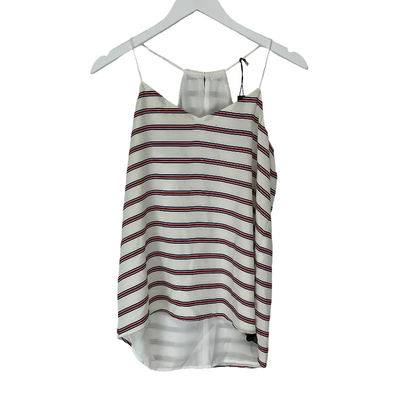 Striped Pattern Top Sleeveless Express, Size S Trendy Men's Bucket