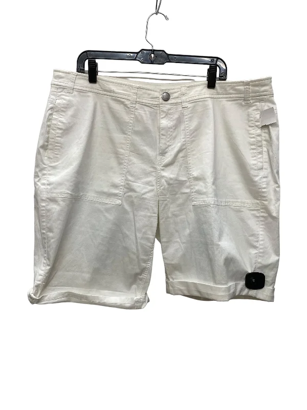 White Shorts Lane Bryant, Size 1x Youthful Men's Pop