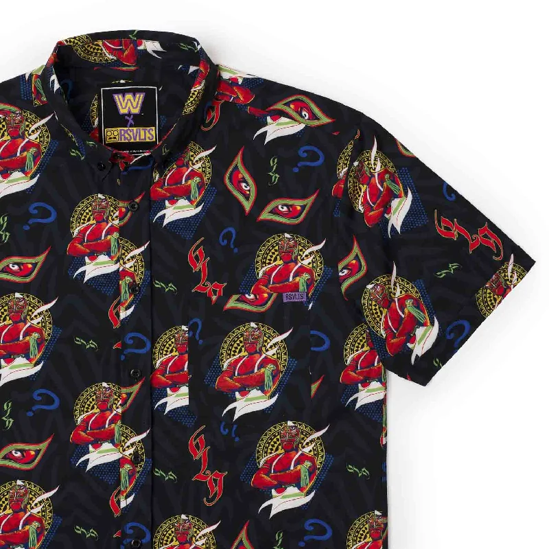 Rey Mysterio "The Masked Man" – KUNUFLEX Short Sleeve Shirt British Gentleman Style
