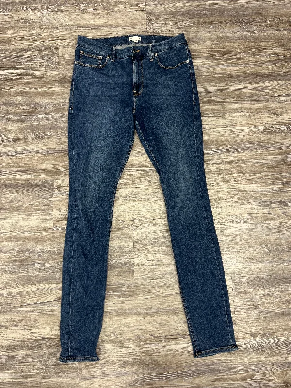 Blue Denim Jeans Designer Good American, Size 14 Artistic Men's Avant