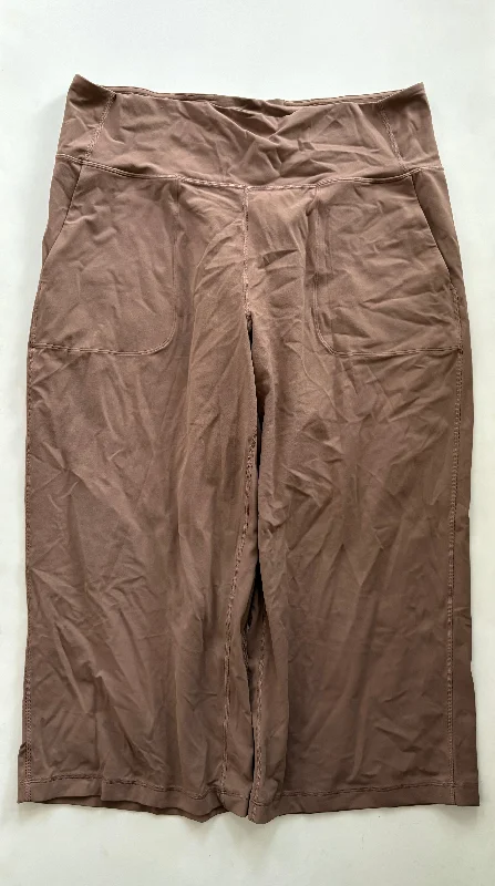 Athletic Leggings By Lululemon In Brown, Size: 1x Modern Men's Geometric