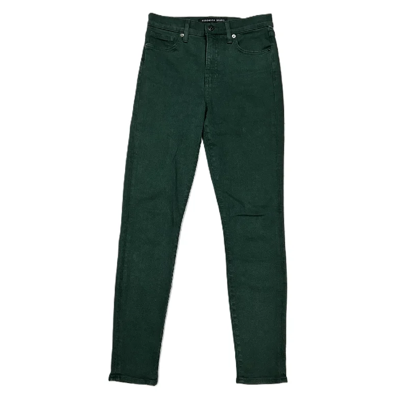 Green Denim Jeans Designer By Veronica Beard, Size: 2 Cozy Men's Winter