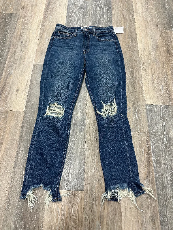Jeans Designer By L’Agence  Size: 4 Cool Men's Distressed